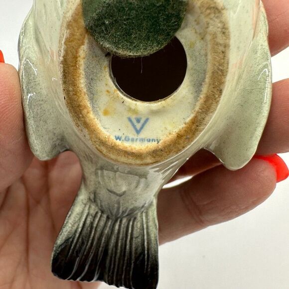 Vintage Goebal West Germany Sparrow Bird Figuine CV75 Porcelain Brown - Picture 8 of 16